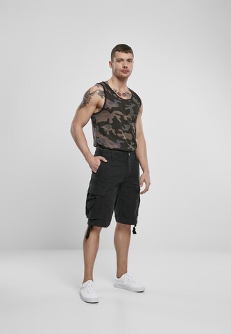 Brandit Regular Cargoshorts in Schwarz