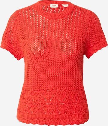 raudona LEVI'S ® Megztinis 'Isabelle Crochet Sweater': priekis