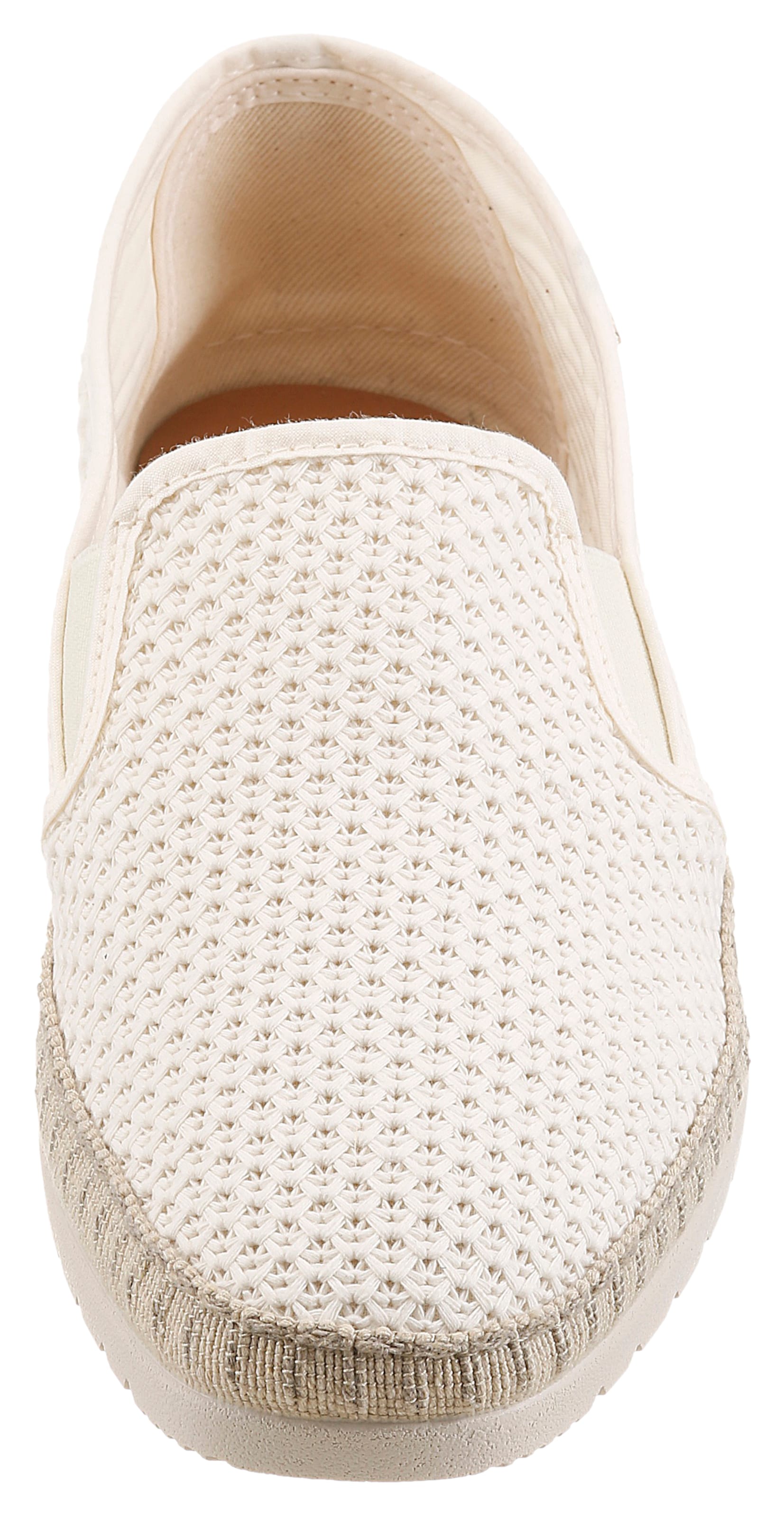 VERBENAS Classic Flats in White