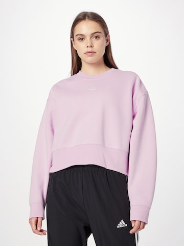 ADIDAS ORIGINALS Sweatshirt 'Adicolor Essentials' in Pink: front