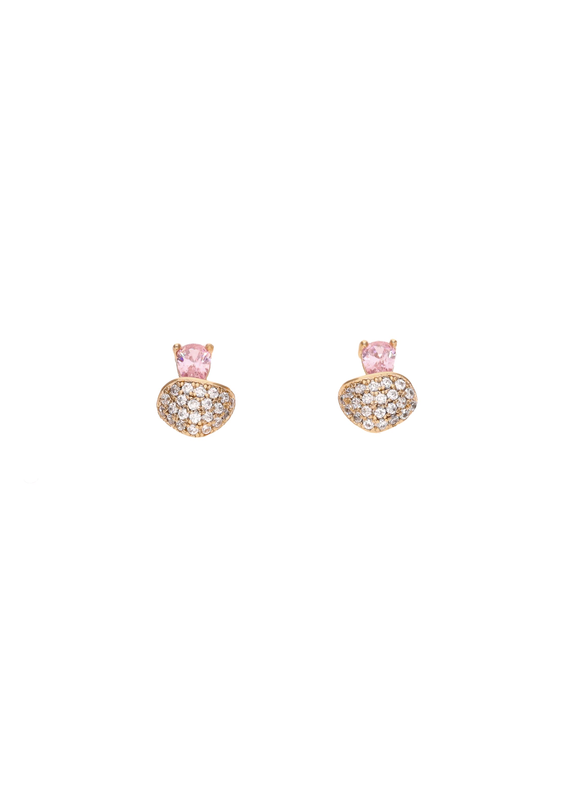MYMO Earrings in Gold: front