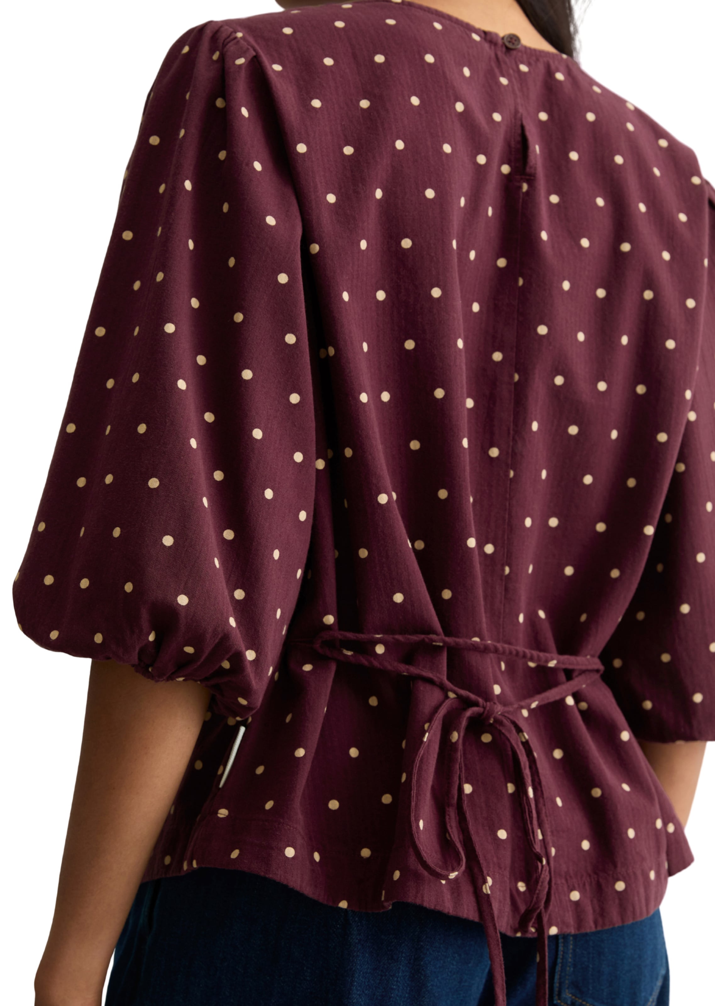 Marc O'Polo DENIM Blouse in Rood