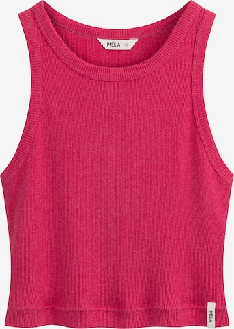 MELA Top 'Prisha' in Pink: Vorderseite