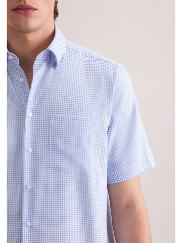 SEIDENSTICKER Regular fit Button Up Shirt in Blue
