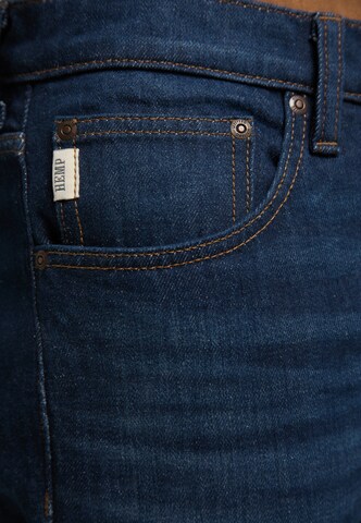 MUSTANG Slimfit Jeans ' Harlem ' in Blau