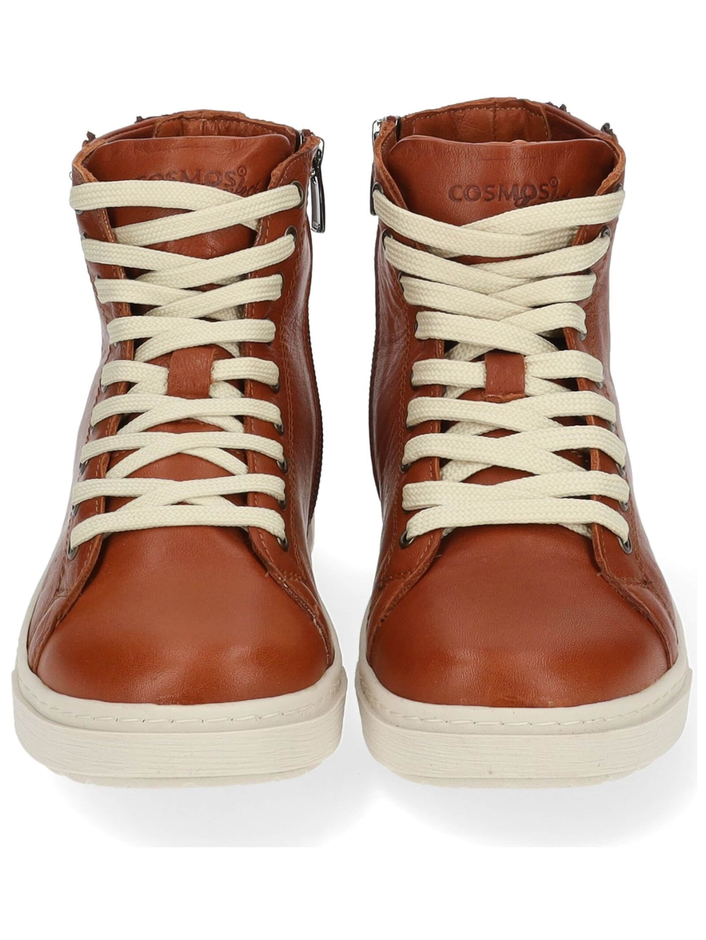 Sneaker alta di COSMOS COMFORT in marrone