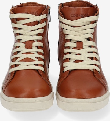 COSMOS COMFORT High-Top Sneakers in Brown