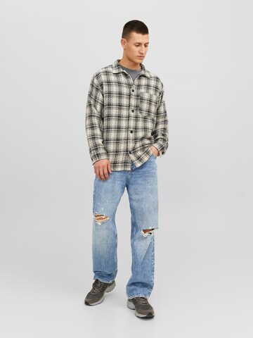 JACK & JONES Lużny krój Jeansy 'Alex' w kolorze niebieski