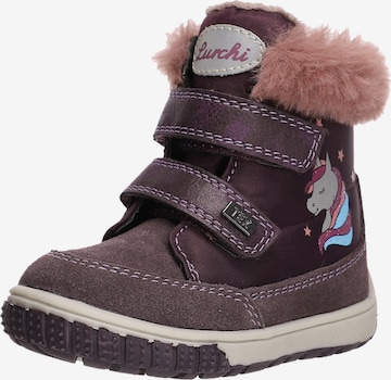 LURCHI Snowboots in Lila: predná strana