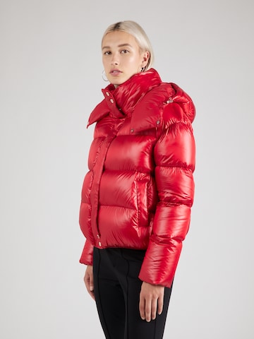 PATRIZIA PEPE Zimska jakna | rdeča barva: sprednja stran