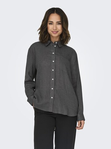 ONLY Bluse 'Tokyo' in Grau: Vorderseite