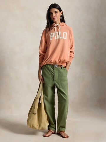 Polo Ralph Lauren Sweatshirt 'ISLAND' in Orange