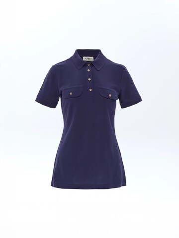 NOWIHT Shirt 'Adrienne'‌‌‌‌‌ in Blau: Vorderseite
