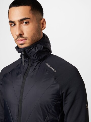 PEAK PERFORMANCE Outdoor jacket in Black