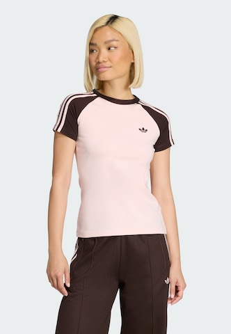ADIDAS ORIGINALS Shirt in Pink: front