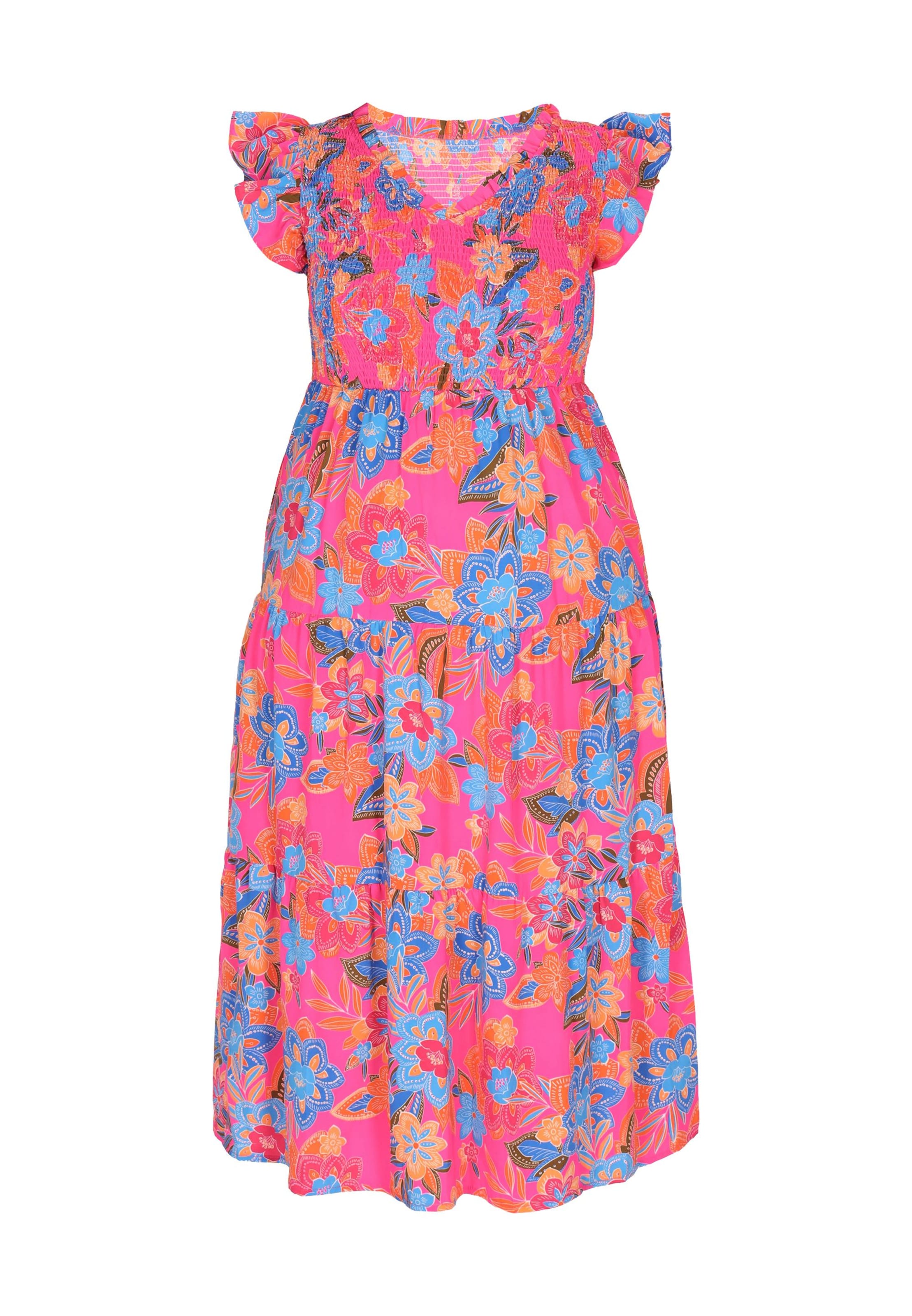 joella Summer dress in Pink: front