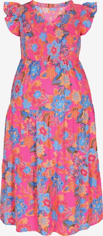 Robe d’été joella en rose : devant