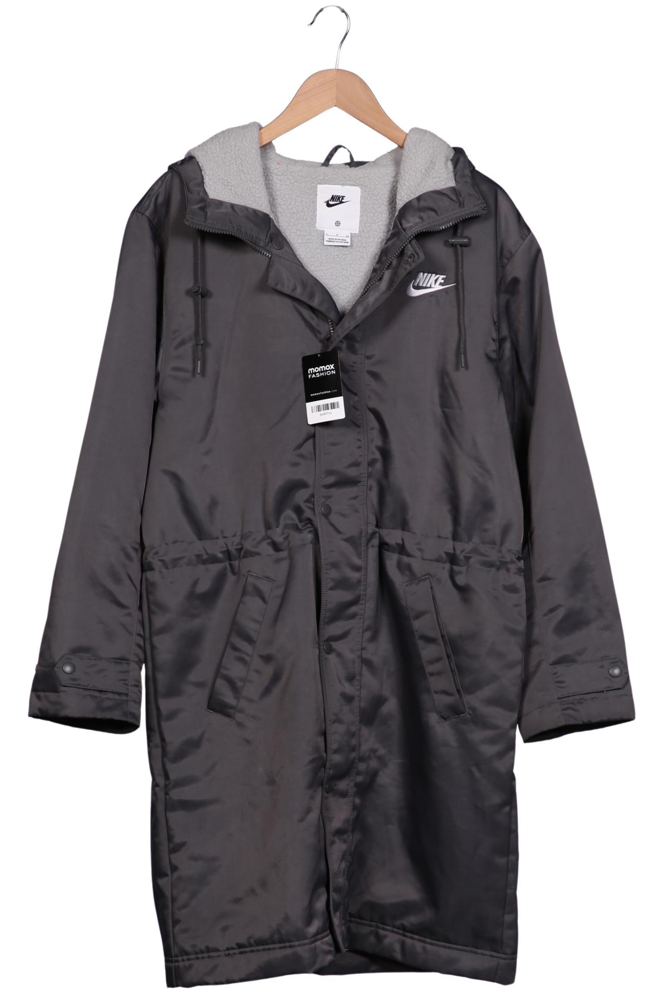 NIKE Jacket & Coat in S in Grey: front