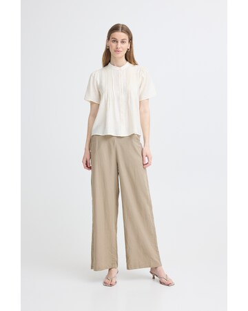 ICHI Blouse in Beige