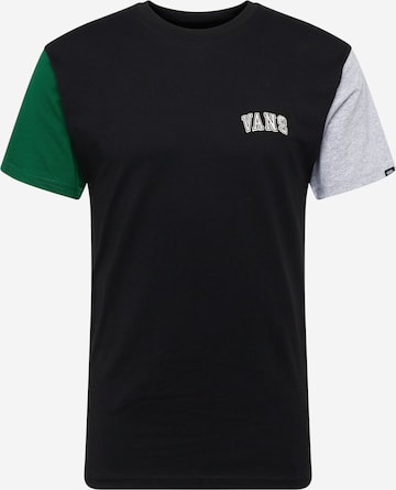 VANS Тениска в черно: отпред