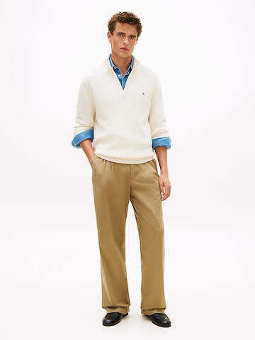 TOMMY HILFIGER Pullover in Beige