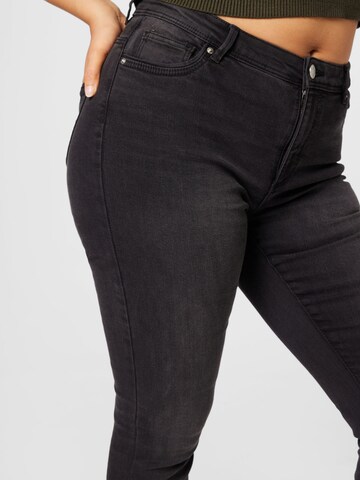 ONLY Curve Bootcut Jeans 'WAUW' i svart