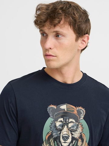 BLEND - Camiseta 'BHKIAM' en azul