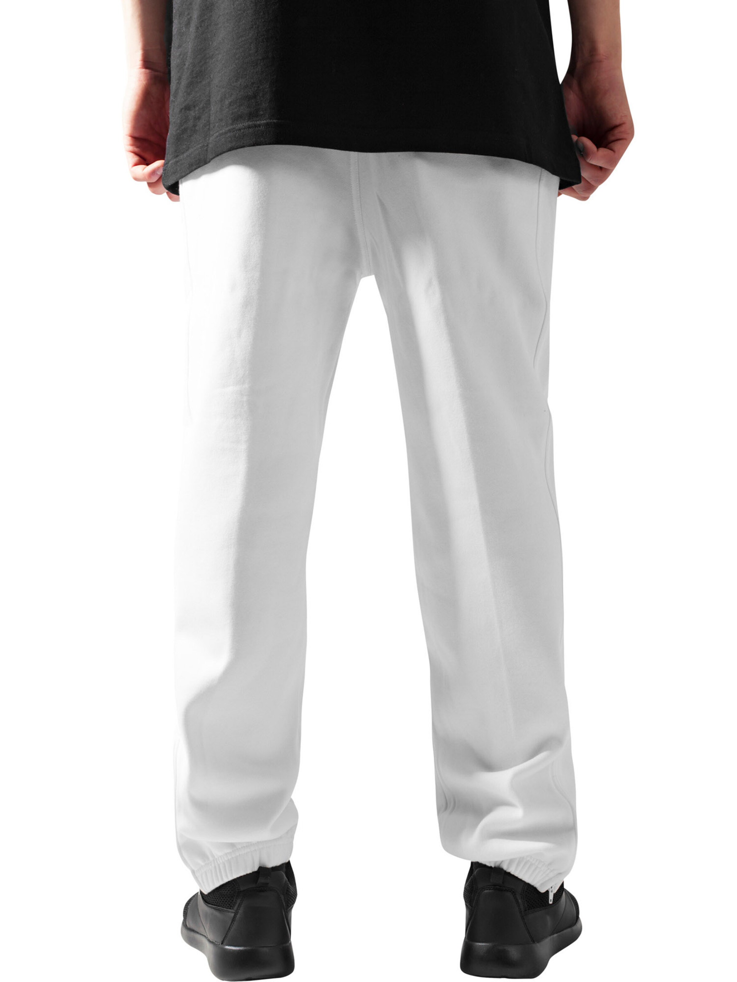 Urban Classics Ozke Hlače | bela barva