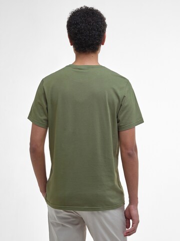 T-Shirt 'Torpoint' Barbour en vert