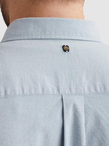PME Legend Regular fit Skjorta 'Explorer Oxford shirt with button-down collar' i blå