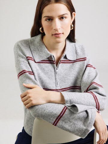 PIECES Sweater 'PCALIMA' in Grey