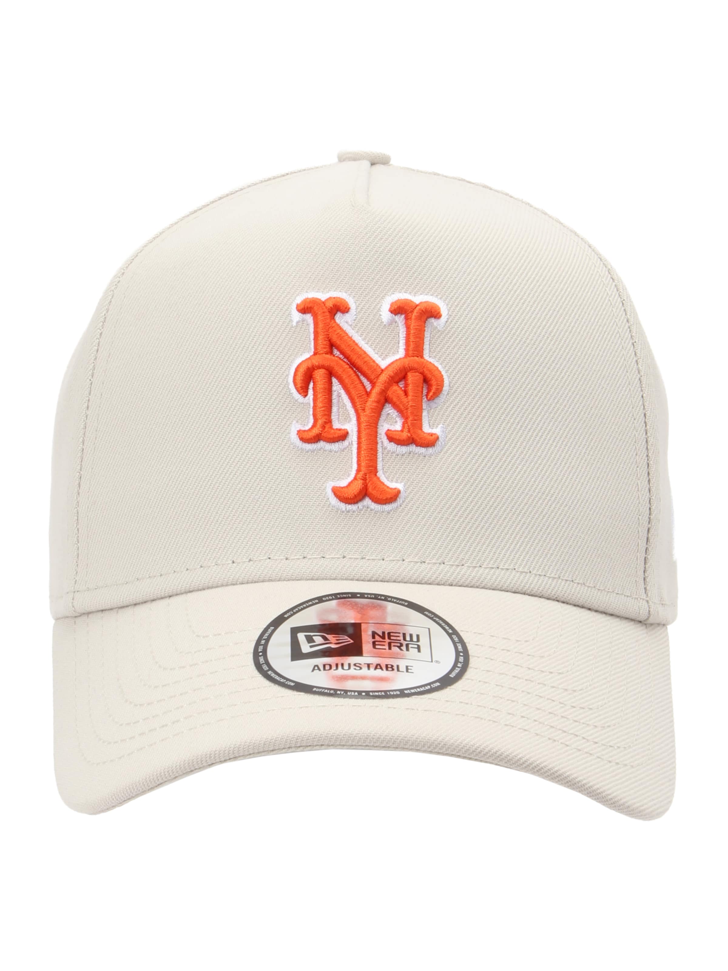 NEW ERA Cap 'OUTLINE SCRIPT EFRAME NEYMET  STN' in Beige