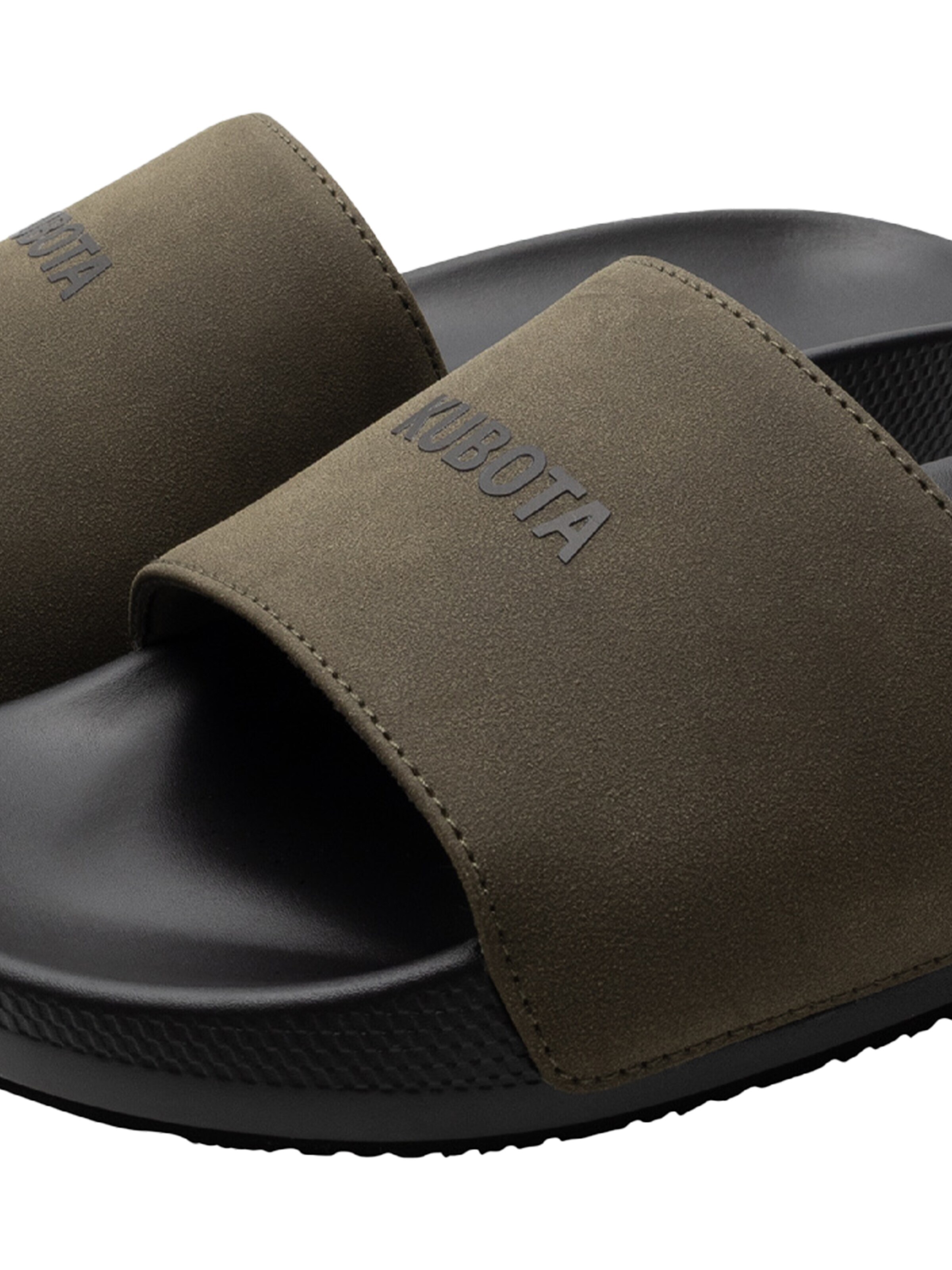 Scarpe da spiaggia / da bagno 'Kubota Men's Slip-On Essence Urban Slides' di Kubota in verde