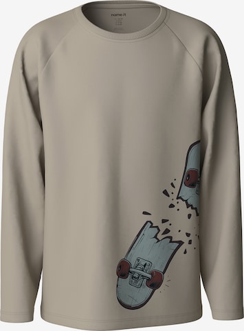 NAME IT - Camiseta 'NKMVAGLAN' en beige: frente