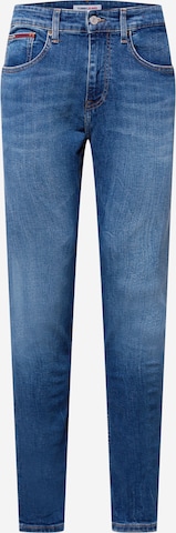 Skinny Jeans 'AUSTIN' de la Tommy Jeans pe albastru: față