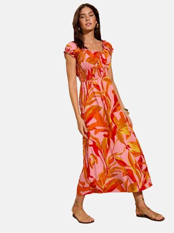 Friends Like These Kleid in Orange: Vorderseite