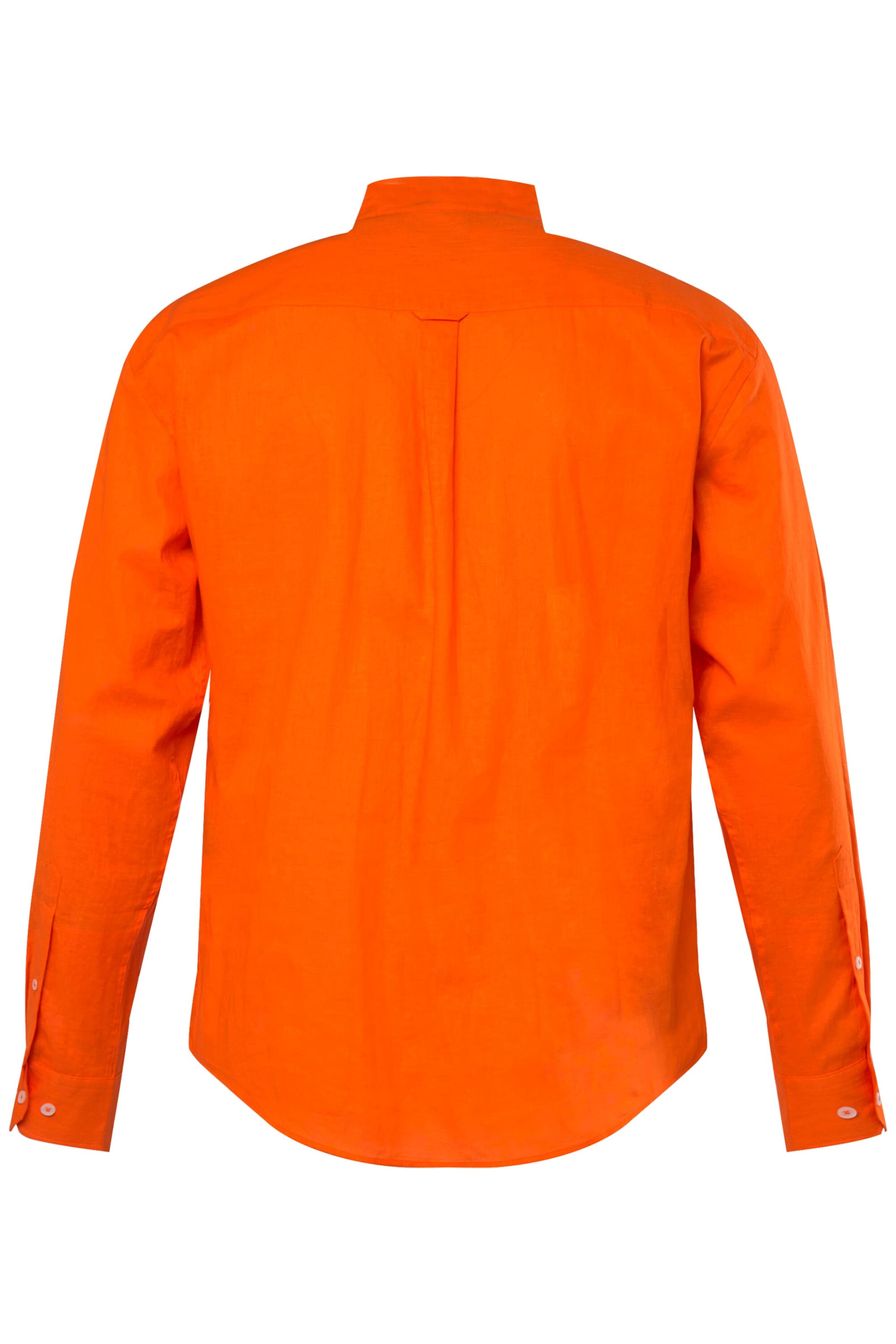 JP1880 Regular fit Button Up Shirt in Orange