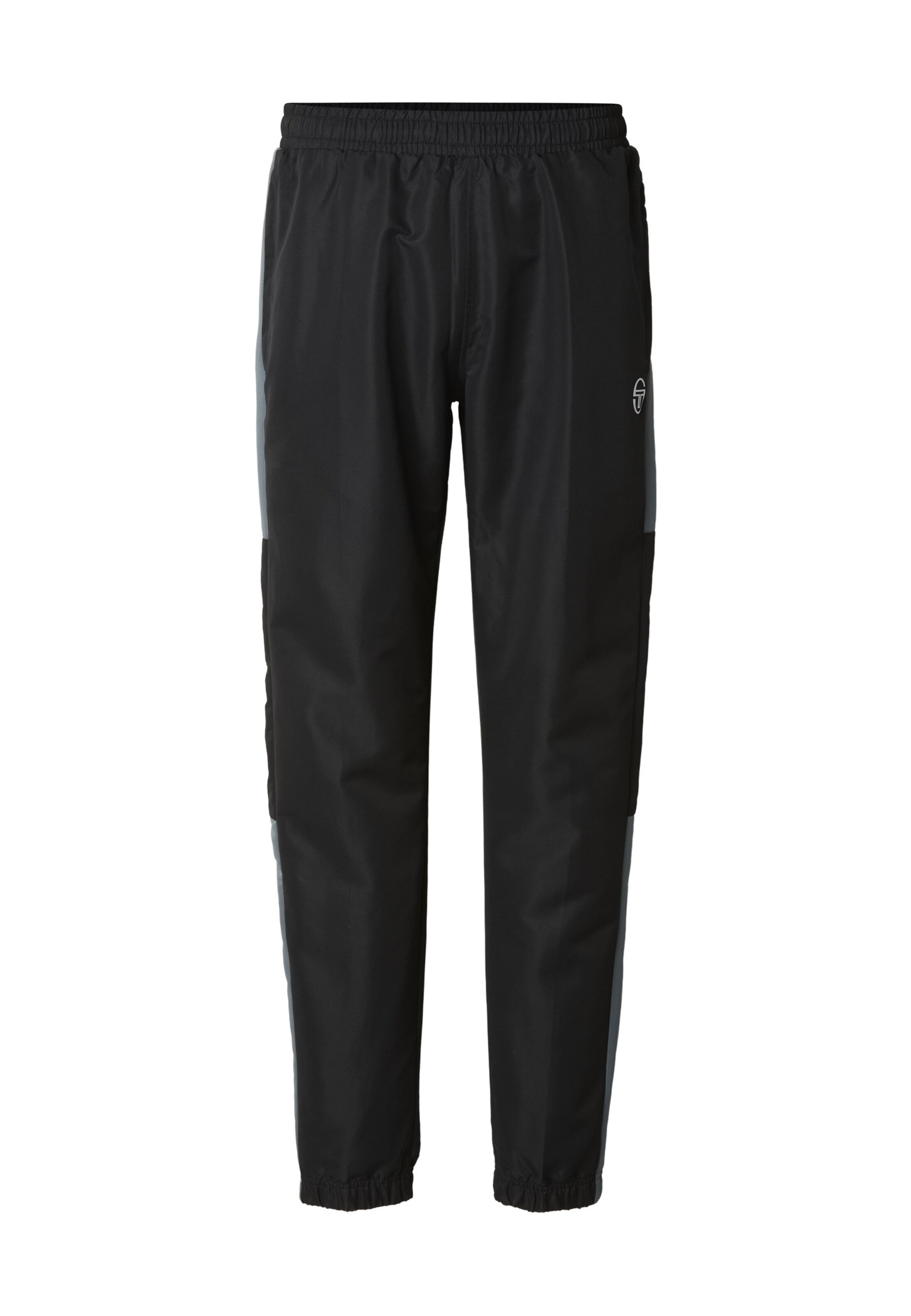 Tapered Pantaloni 'Abita 024' di Sergio Tacchini in nero: frontale