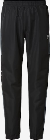 Tapered Pantaloni 'Abita 024' di Sergio Tacchini in nero: frontale