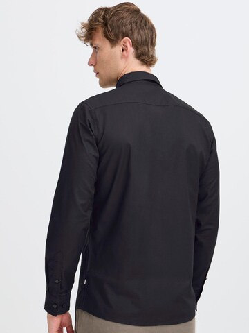 !Solid Regular fit Button Up Shirt 'OLMIN' in Black