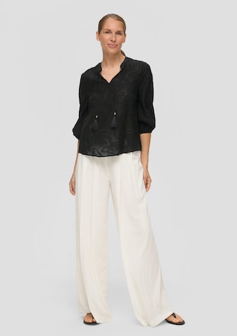 s.Oliver BLACK LABEL Blouse in Zwart