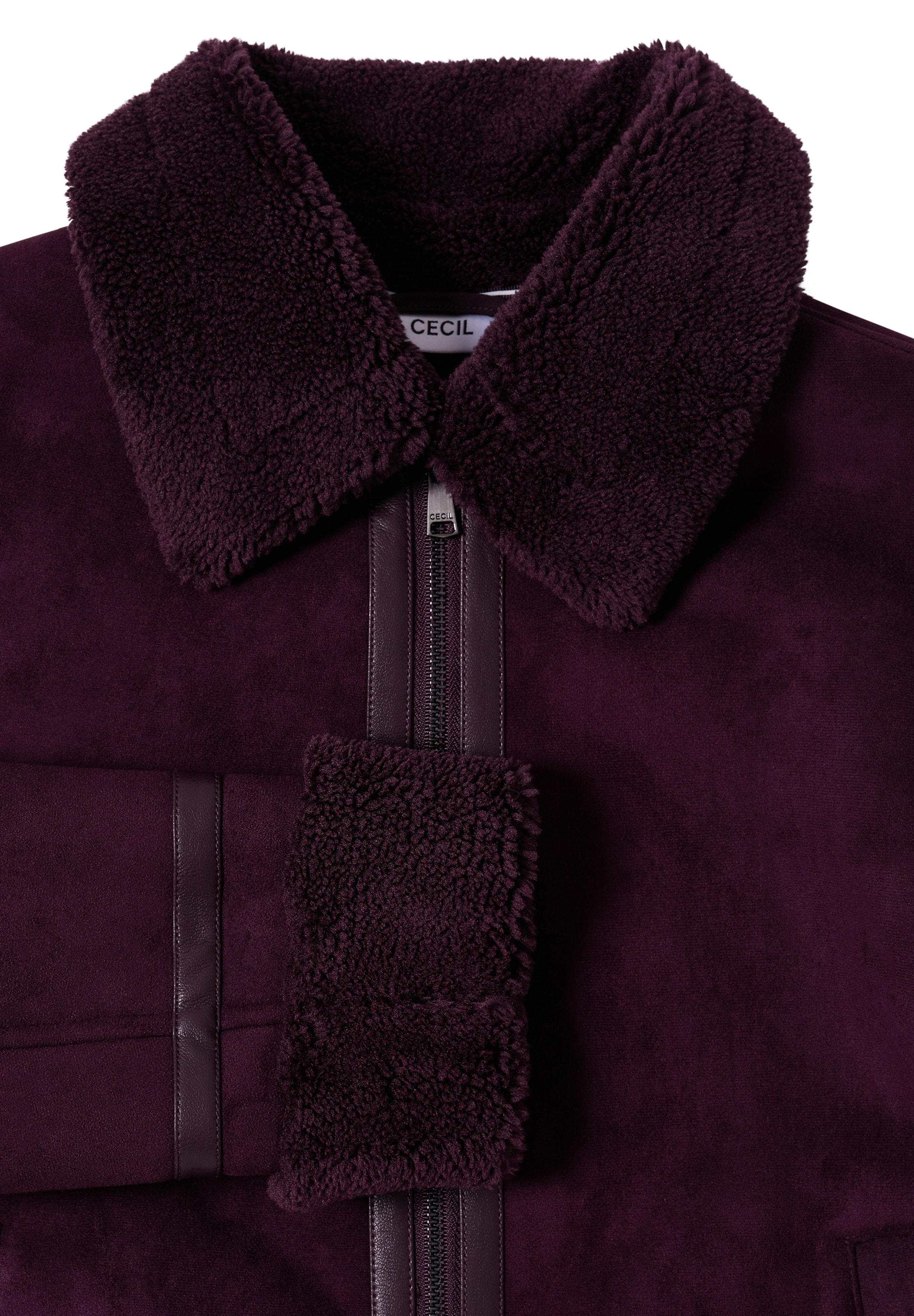 CECIL Between-Season Jacket in Purple