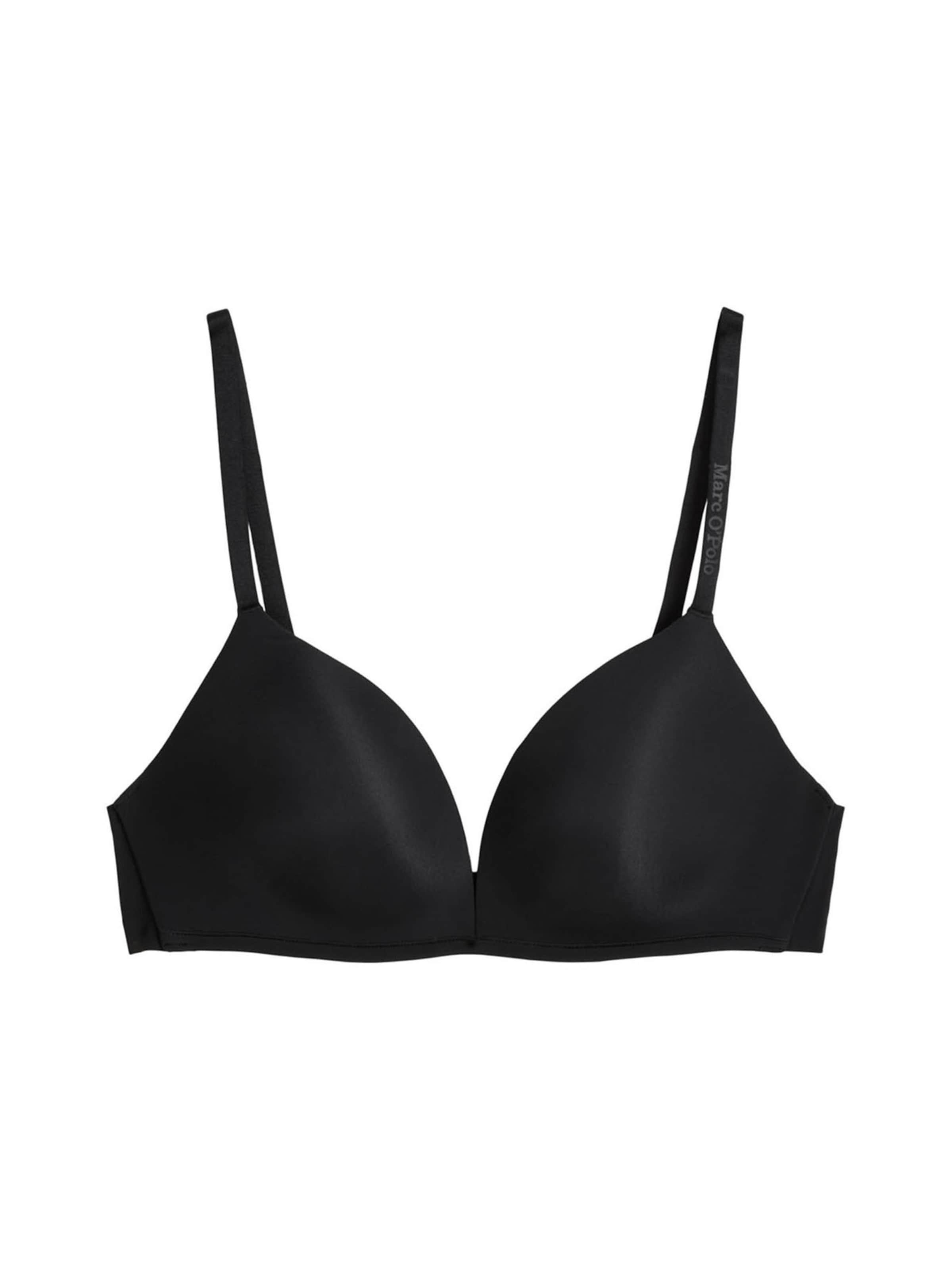 Soutien-gorge ' Second Skin ' Marc O'Polo en noir : devant