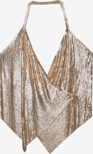 Top Pull&Bear pe auriu, Vizualizare produs