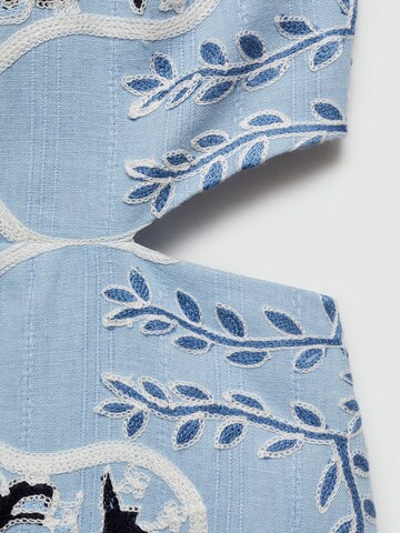 MANGO Dress 'Frame' in Blue
