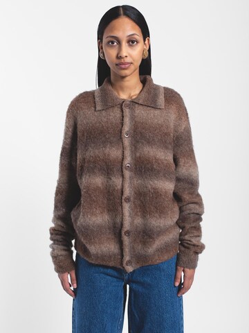 Dr. Denim Strickjacke 'Quillion'‌‌‌ in Braun