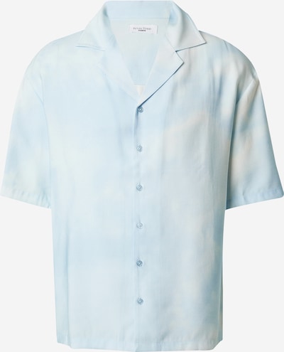 ABOUT YOU x Kevin Trapp Skjorte 'Mika' i lyseblå / hvid, Produktvisning