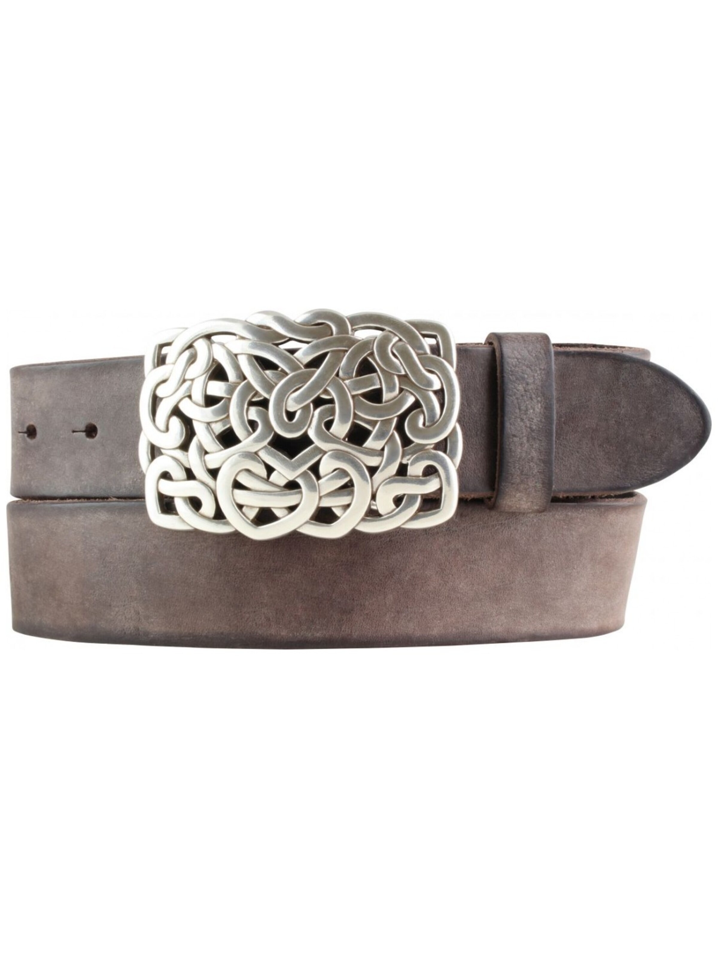 BELTINGER Gürtel 'Lorenzoe'‌‌‌‌‌‌‌‌‌‌ in Braun: Vorderseite
