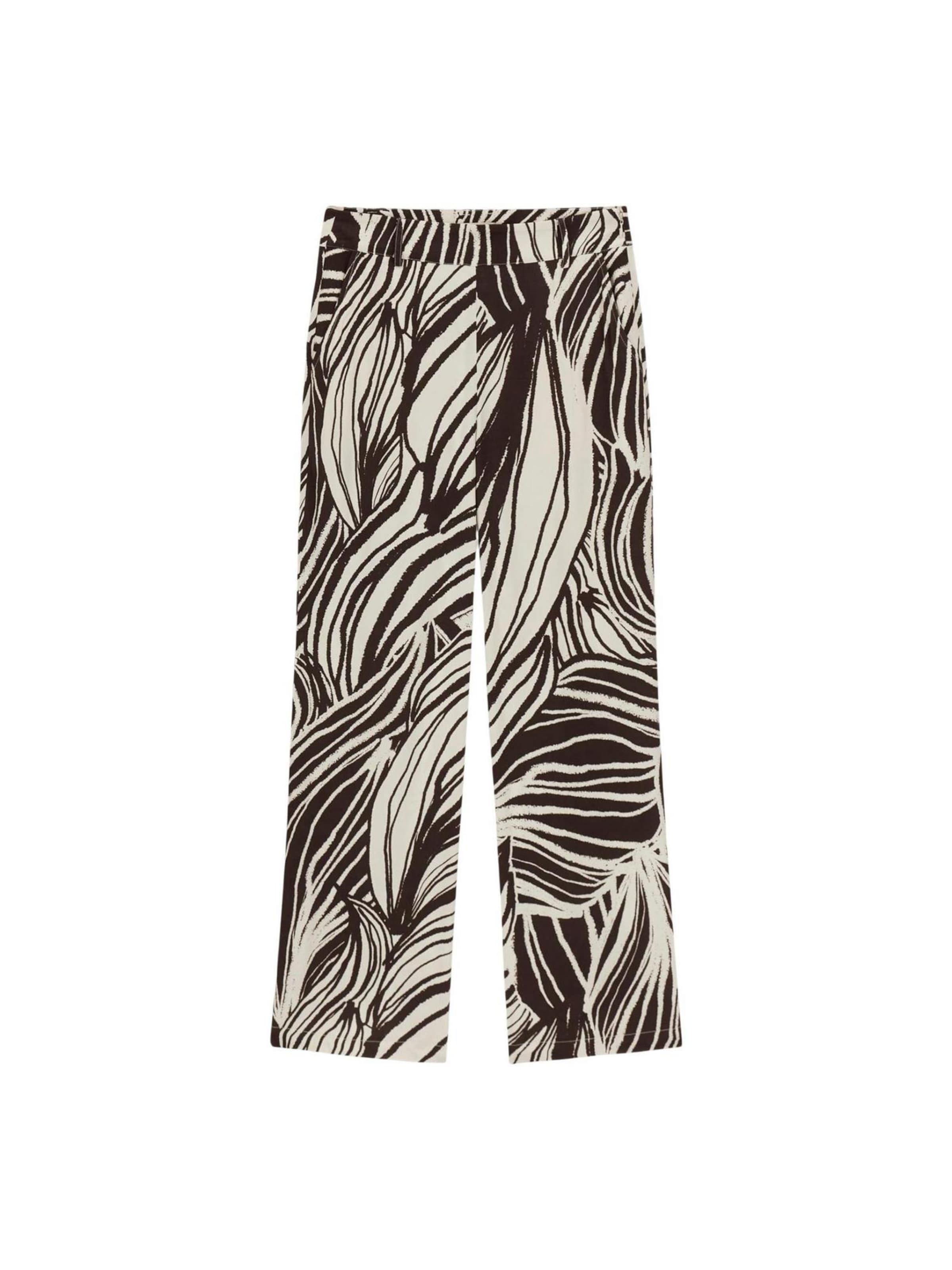 GUESS Broek 'BASTIENNE WIDE LEG TROUSER W6GB19 W1972' in 34 in de kleur Bruin, Productweergave