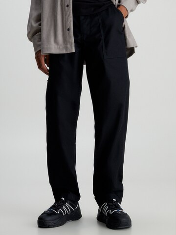 Calvin Klein Jeans Regular Byxa i svart: framsida
